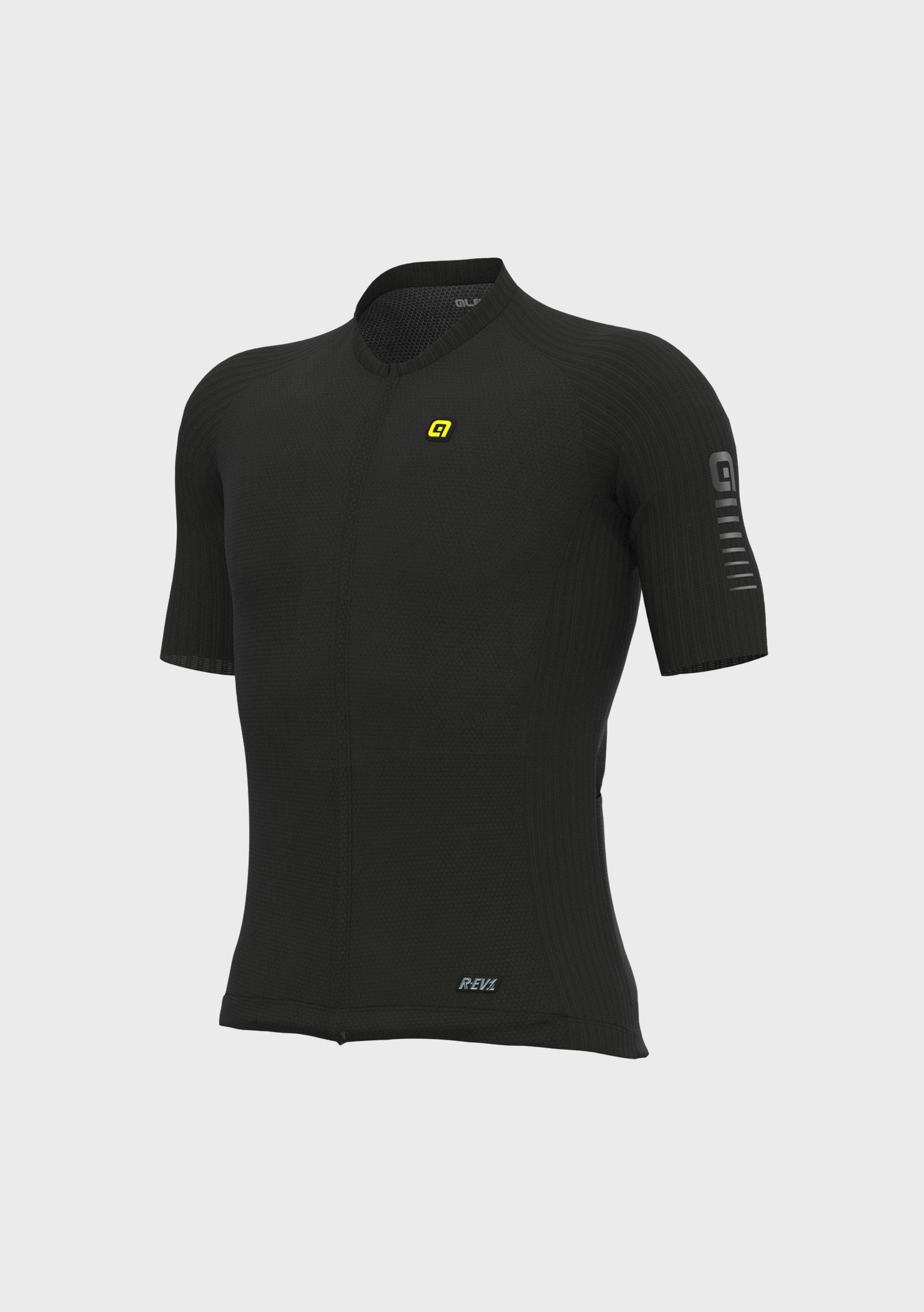 R-ev1 silver cooling men short sleeve jersey