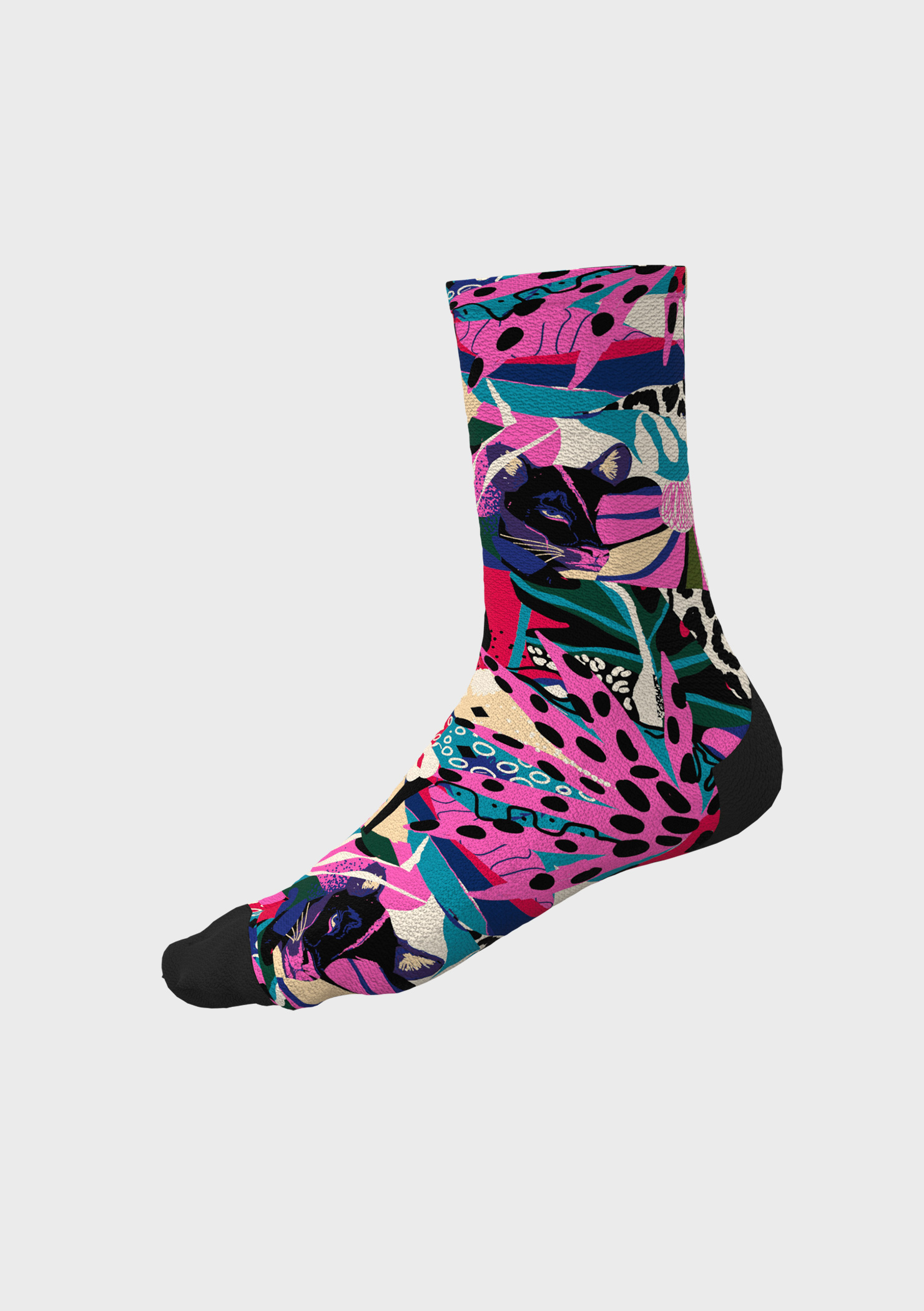 KENYA SOCK 16CM Fluo Pink