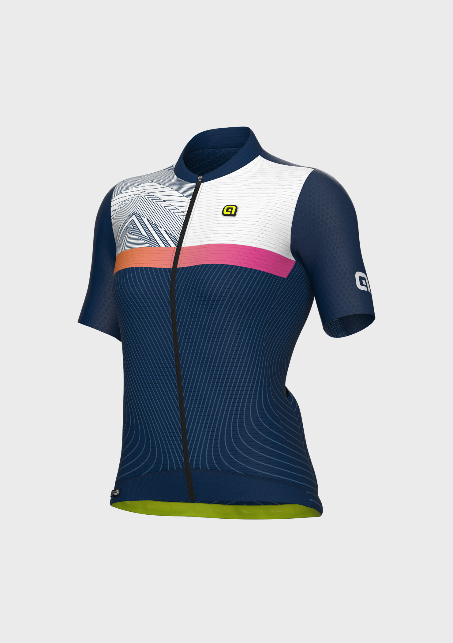 PR-S ZIG ZAG LADY SHORT SLEEVE JERSEY Blue